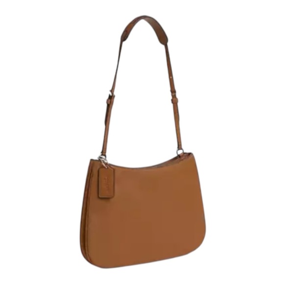 Coach Tan Leather Shoulder Bag - Picture 2 of 5